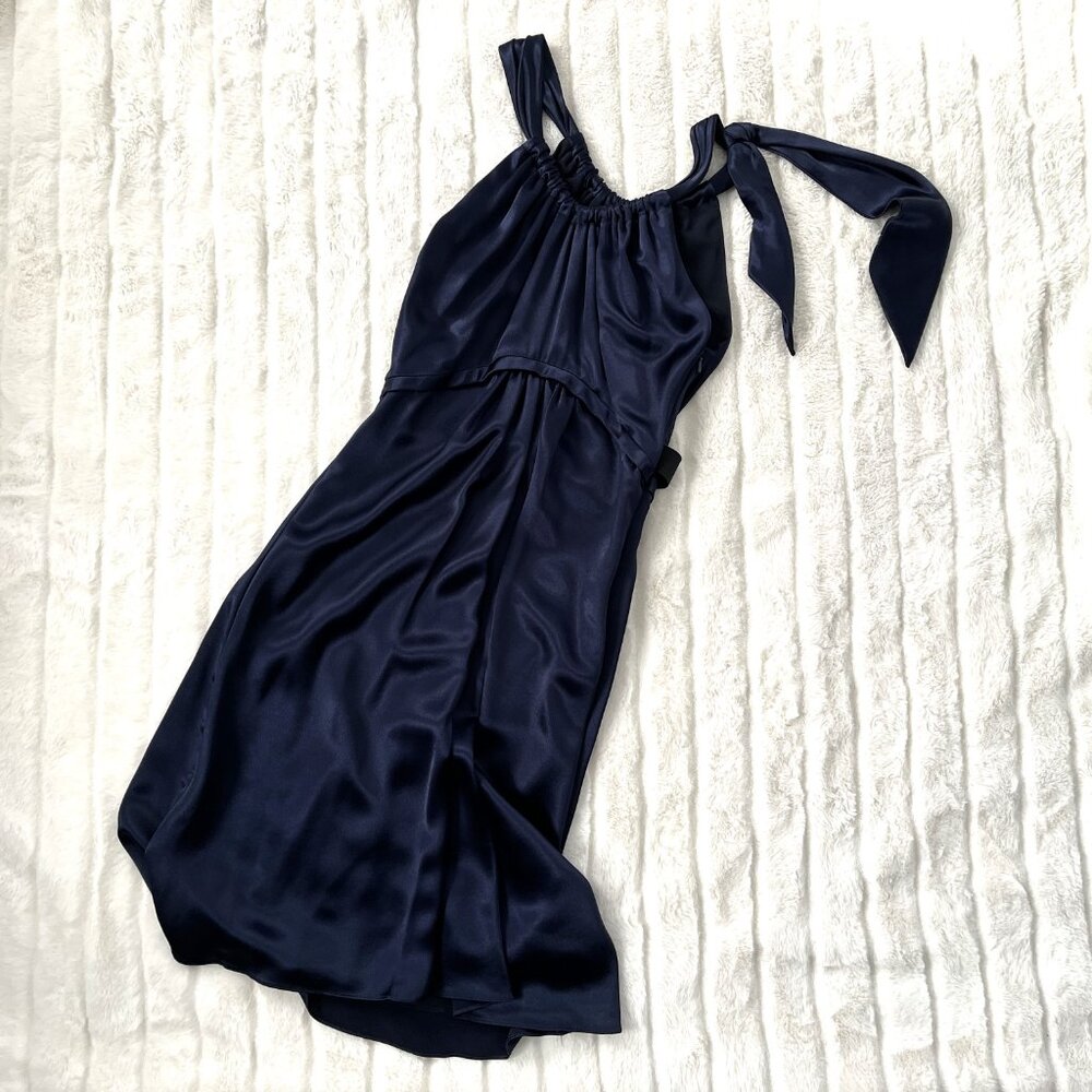 Vera Wang Bridesmaid Dress (Navy) 4